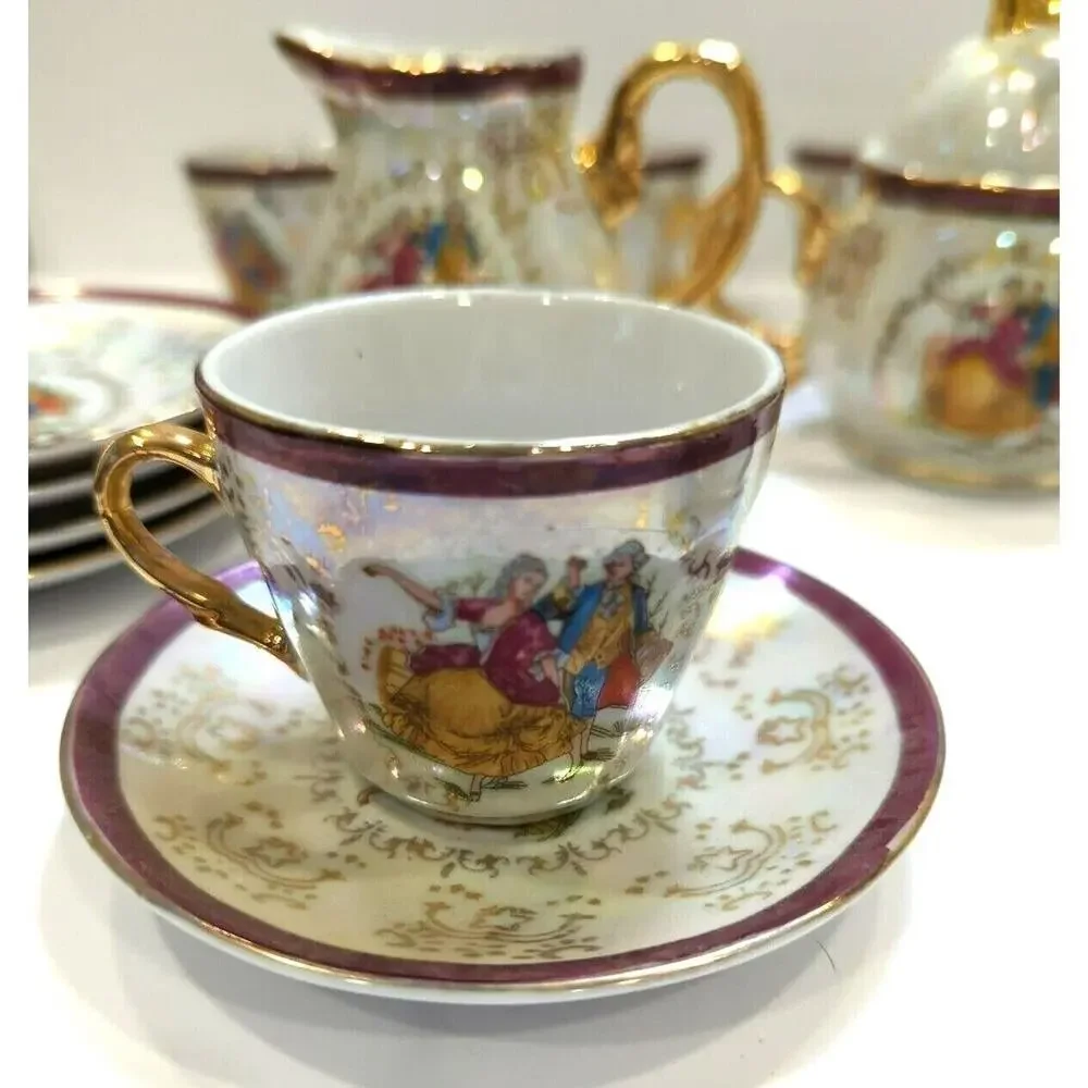 Unknown china lustreware